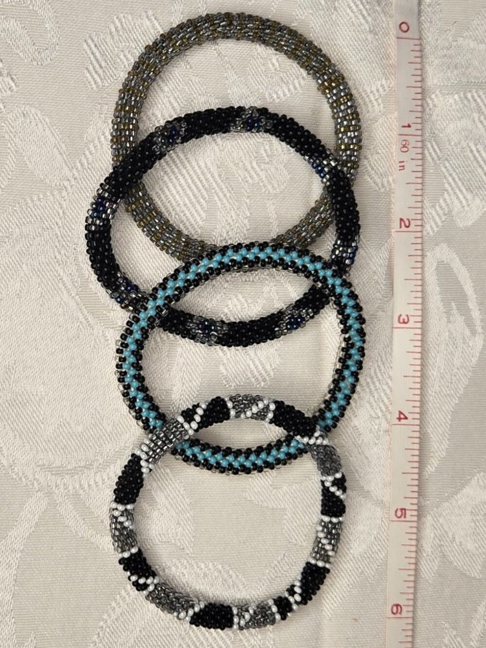 *3 for $18!* Set of 4 Stretch Bead Bracelets